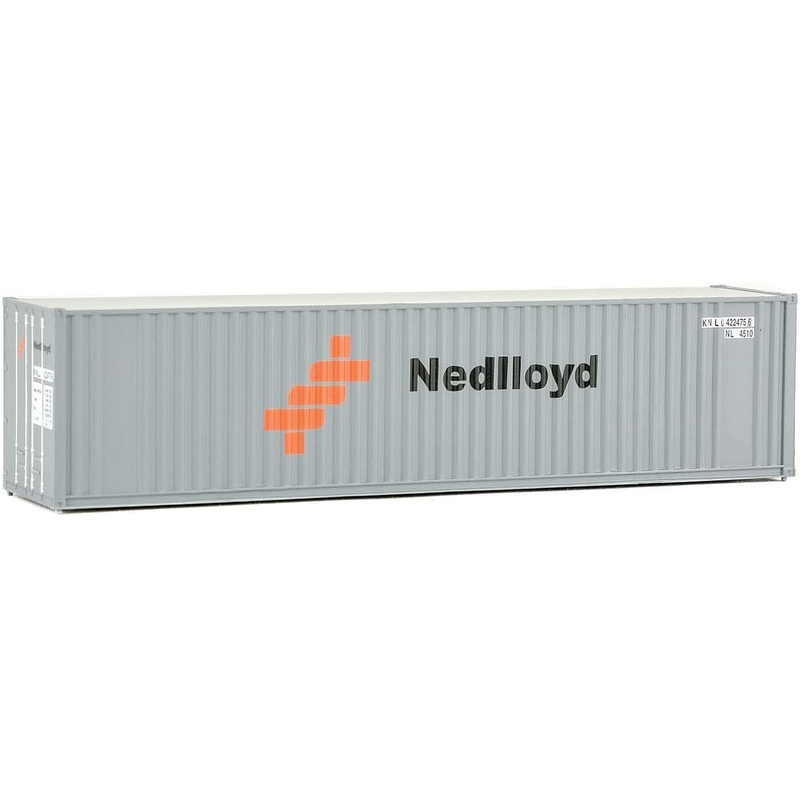 40′ Nedlloyd Hi-Cube Corrugated Container w/ Flat Roof