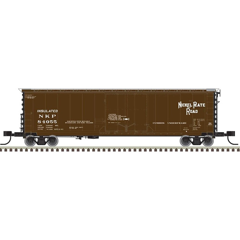 50′ GA RBL Plug-Door Boxcar Nickel Plate Road #84069