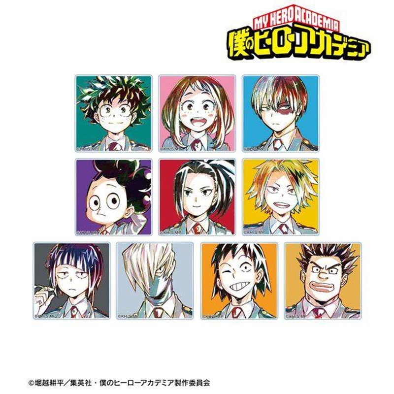 arma bianca My Hero Academia Trading Ani-Art The 4th Edition Vol. 2  Acrylic Tile Ver. A 10pcs Complete Box
