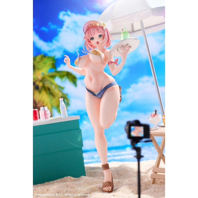 Hobby Sakura Summer Waiter illustration by Kink 1/7 Figure