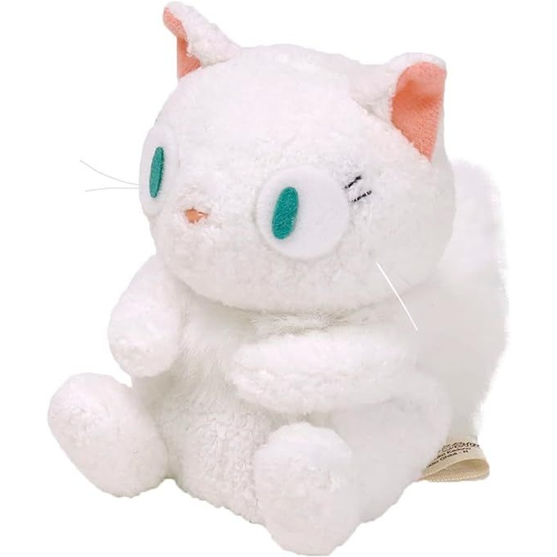 Sun Arrow Studio Ghibli Plush Doll Kiki’s Delivery Service White Cat Lily (Compact Size)