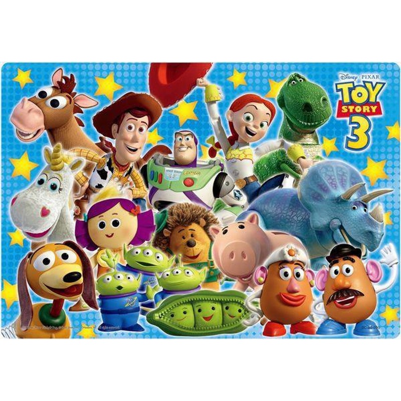 Tenyo DC60-055 Jigsaw Puzzle Disney Toy Story 3: Let’s Play Together! (60 Pieces) Child Puzzle