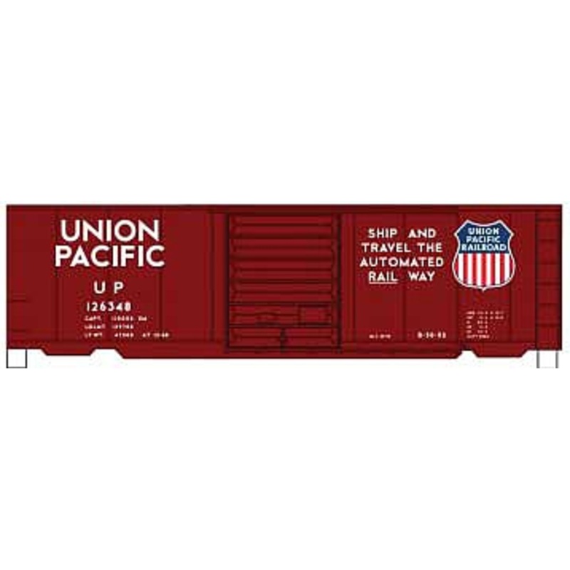 40′ Boxcar kit Union Pacific #126348