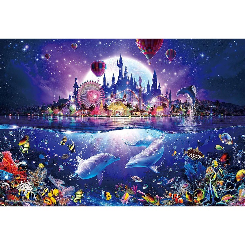 Epoch Jigsaw Puzzle 28-324  Lassen Glowing Puzzle Dream Time (300 Pieces)