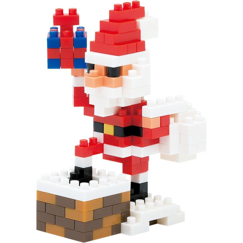 Kawada Nanoblock Santa Claus on the Chimney