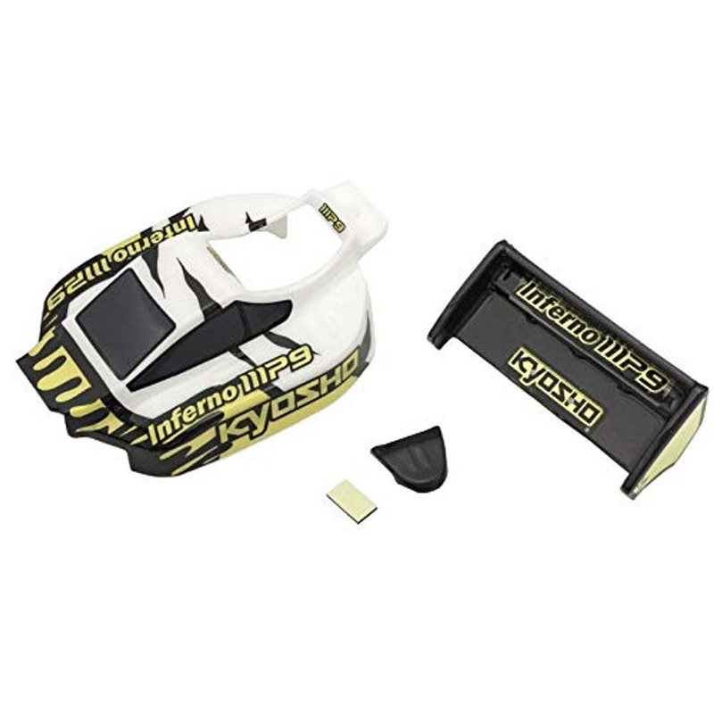 Kyosho MBB03WBK Body Set (INFERNO MP9 TKI3/White/Black)