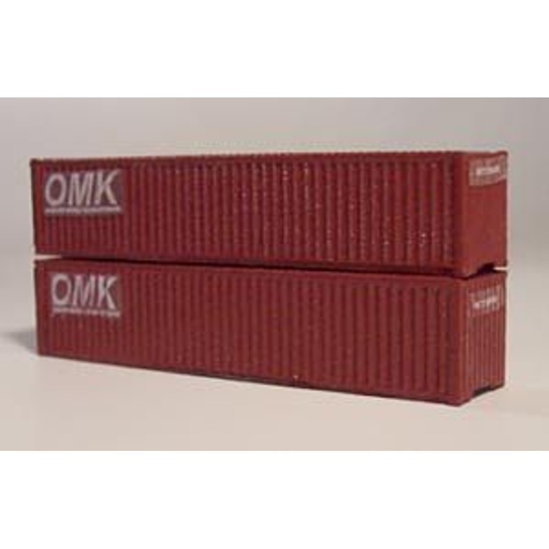 N 40′ Intermodal Containers (wooden kit)