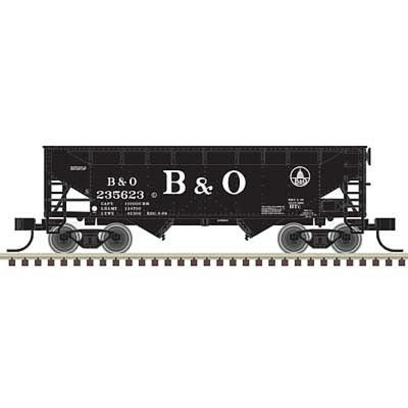 2 Bay Offset side Hopper Baltimore & Ohio #235623