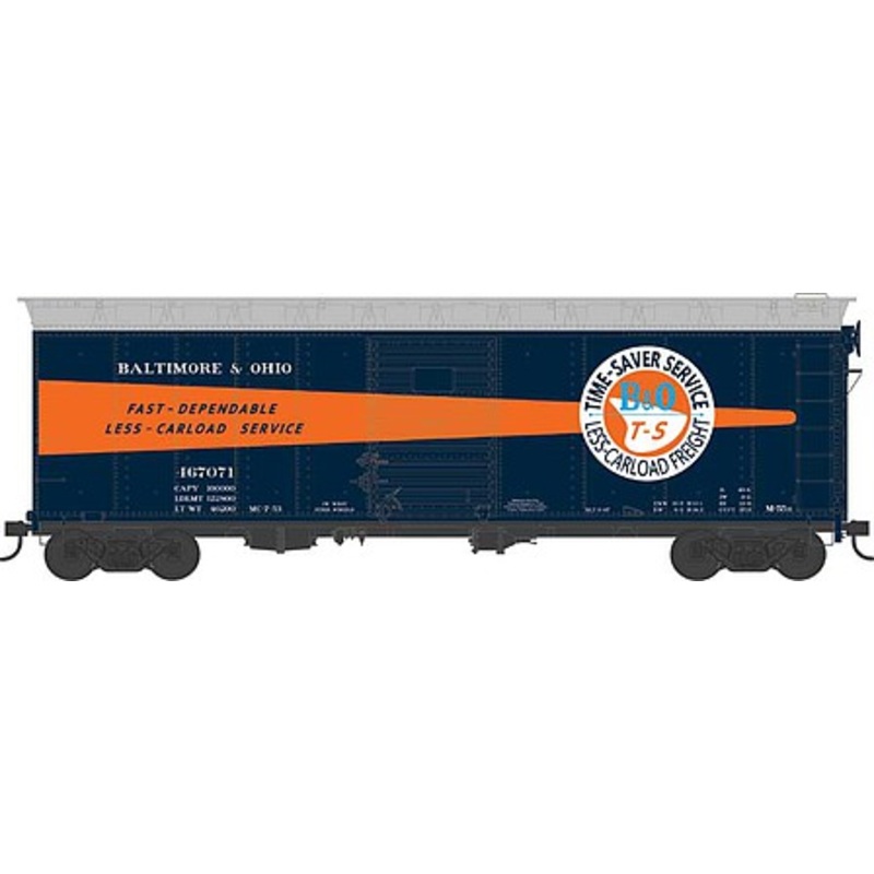 40′ Steel Side Boxcar Baltimore & Ohio #467439