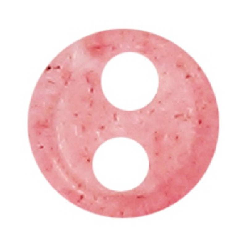 Azone AMP117-CRD Azone Original 4mm Rin Cup Button Clear Red