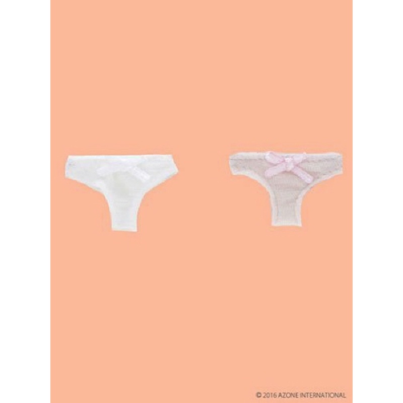 Azone PIC110-AST 1/12 Picco D Ribbon Shorts Set II White/Pink