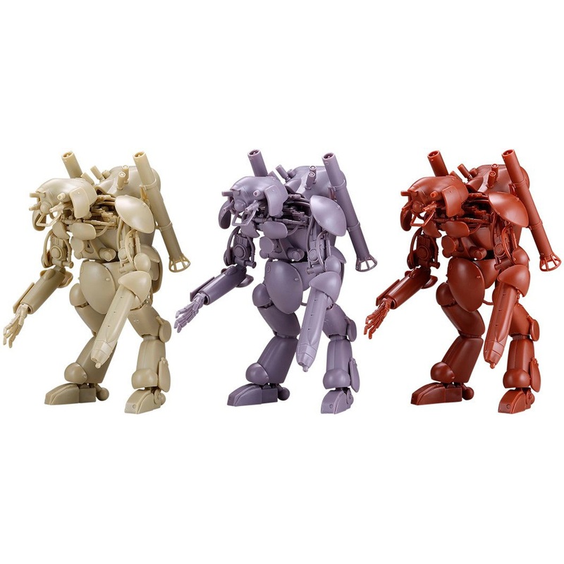 Kaiyodo ARTPLA 1/35 Humanoid Type Unmanned Interceptor Grosser Hund 3 Machine Plastic Model Set (Maschinen Krieger)