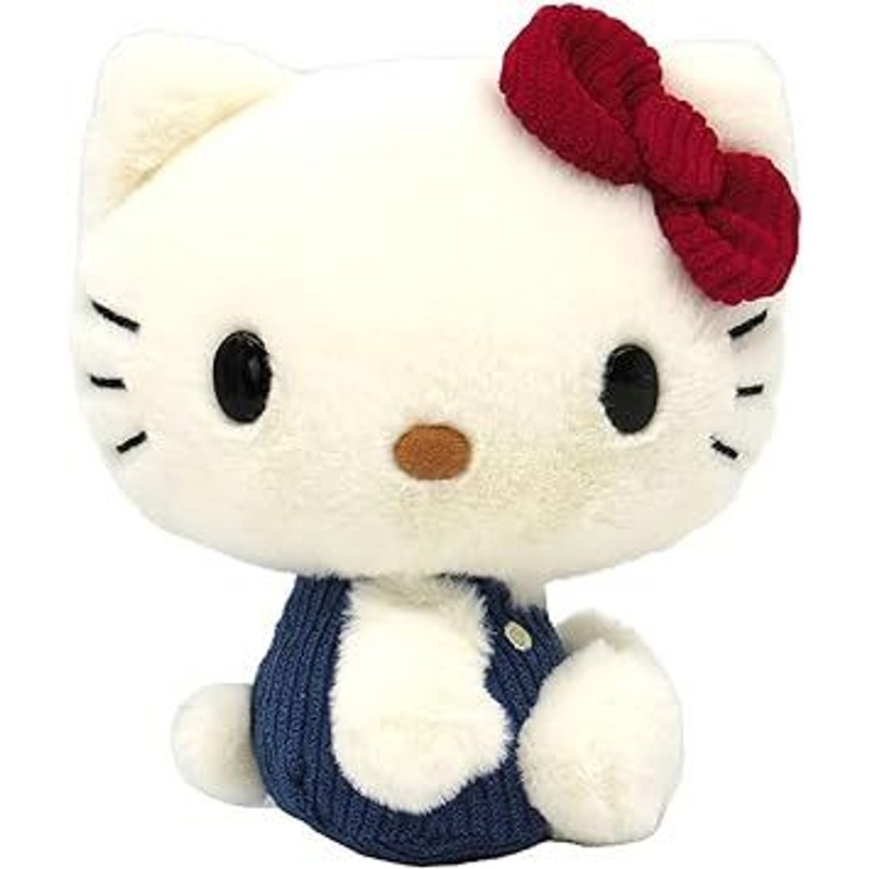 Nakajima Sanrio Fluffy Plush Hello Kitty Classic