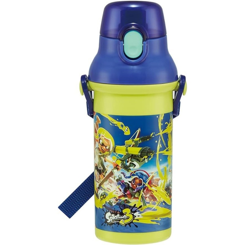 Skater Direct Drinking Plastic Water Bottle (Splatoon 3)