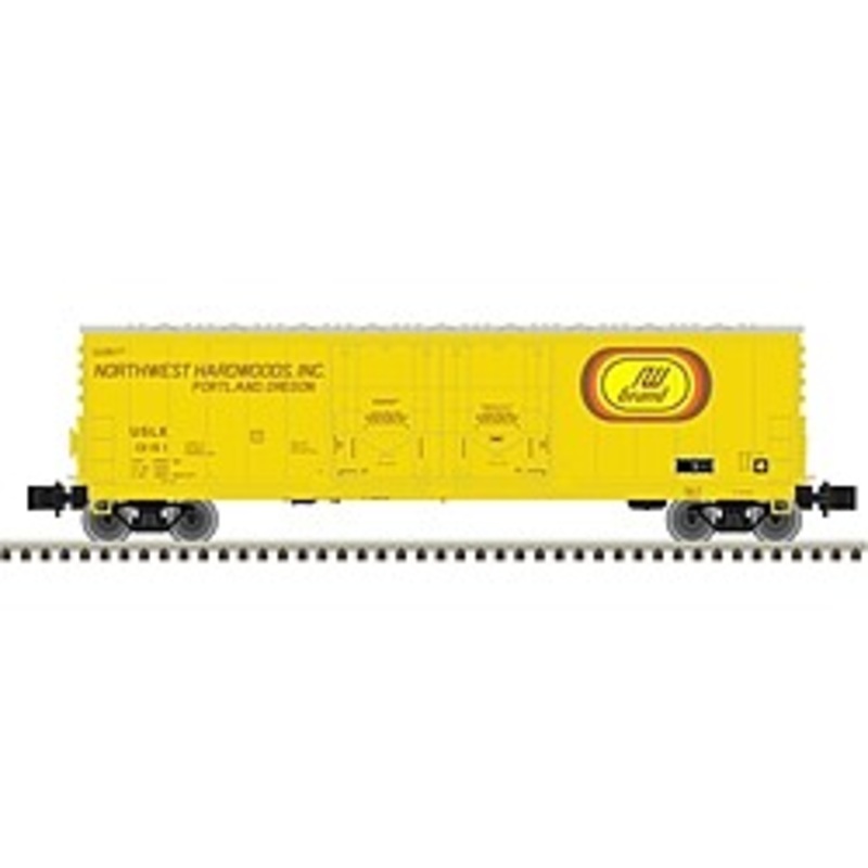 53′ Evans Double Plug Door Northwest Hardwood #13152