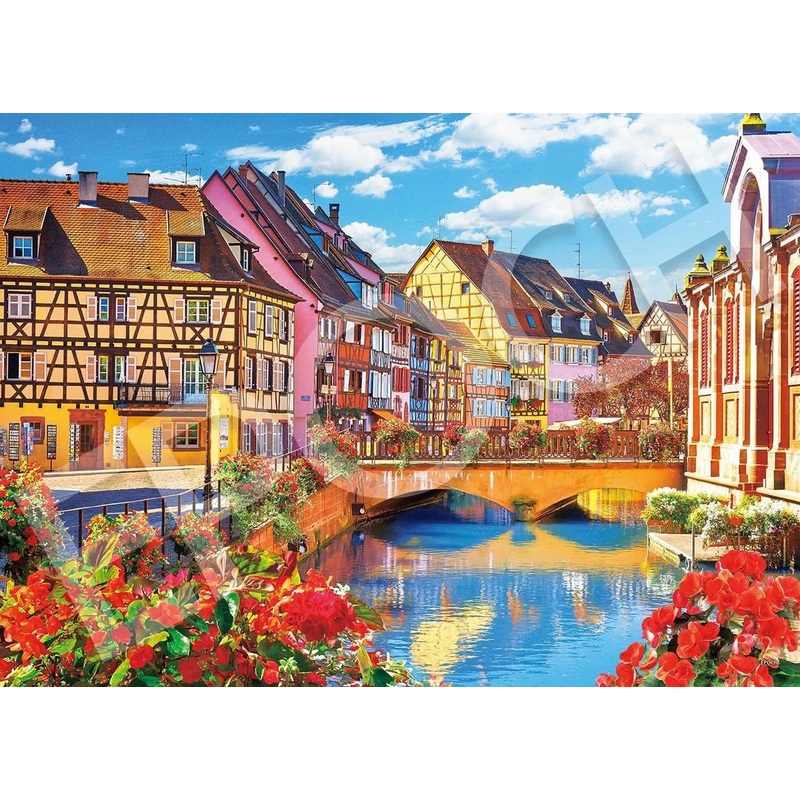 Epoch Jigsaw Puzzle Overseas Scenery Beautiful Streets of Colmar – France (2000 Super Small Piece)