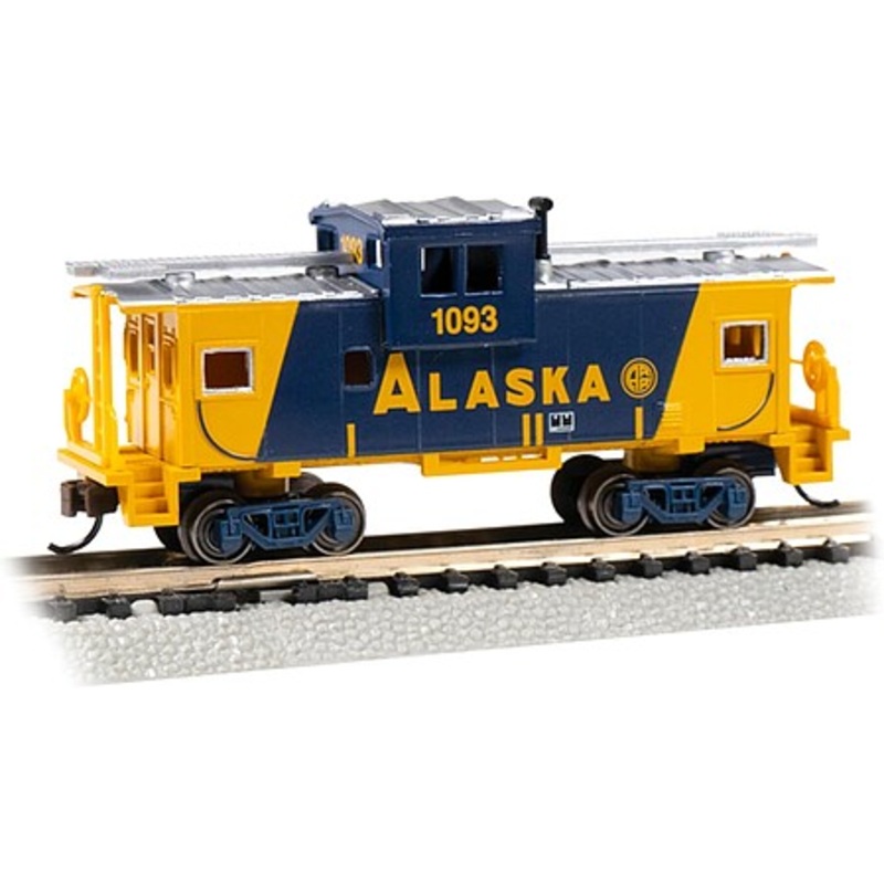 36′ Wide Vision Caboose Alaska RR #1093