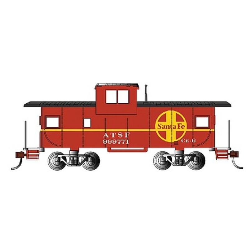36′ Wide Vision Caboose ATSF #999771