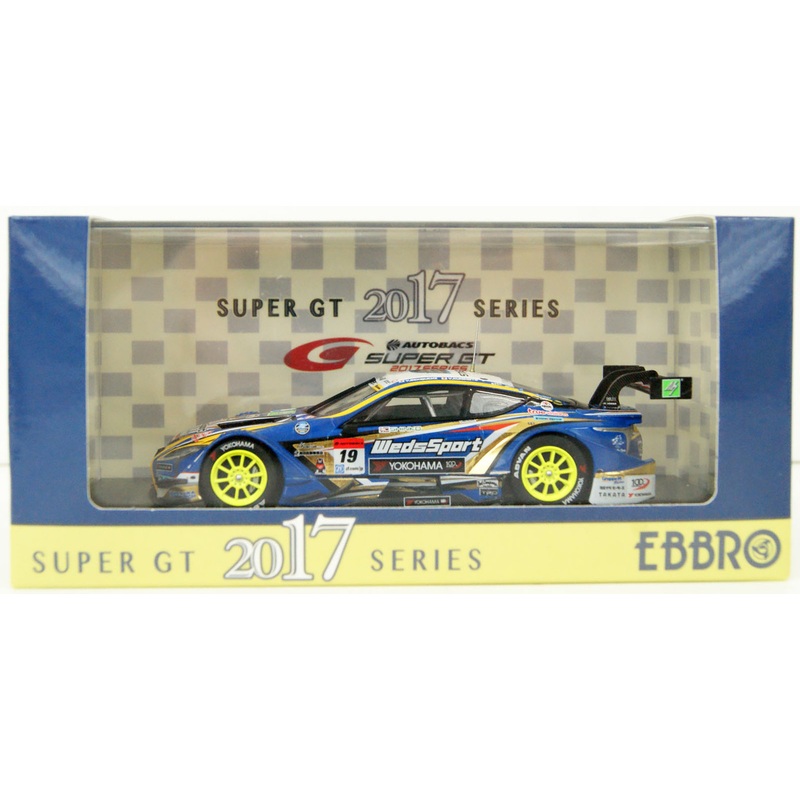 Ebbro 45524 WedsSport Advan LC500 Super GT GT500 2017 No.19 Blue 1/43 scale
