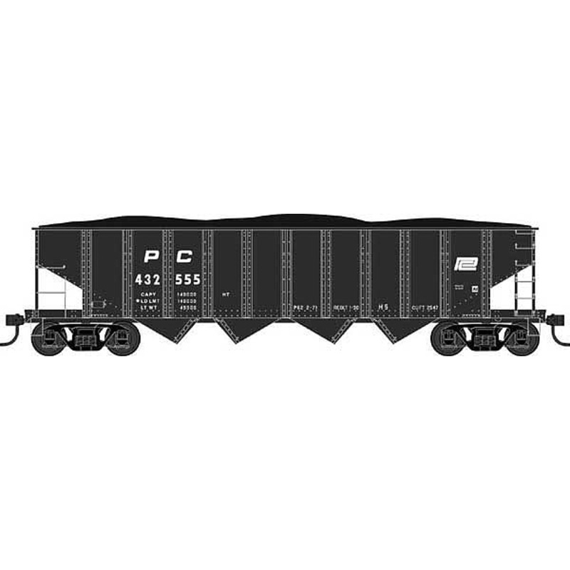 PRR Class H21a 4-Bay Hopper Penn Central #432617
