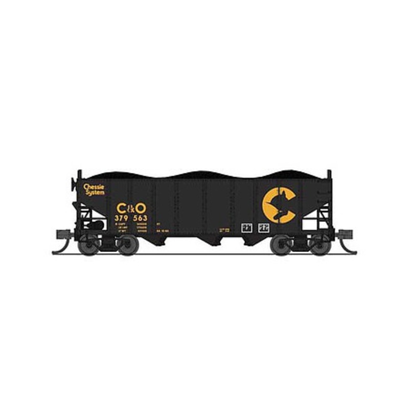 3-Bay Hopper car C&O Chessie system pack B (2)