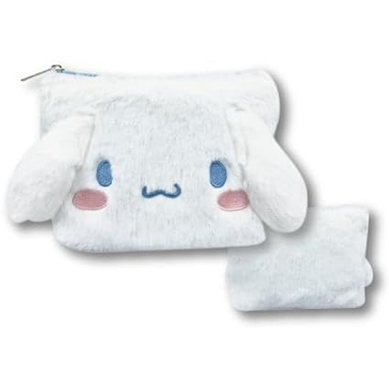 Hatakeyama Shoji Sanrio Fluffy Cosmetic Pouch Cinnamoroll
