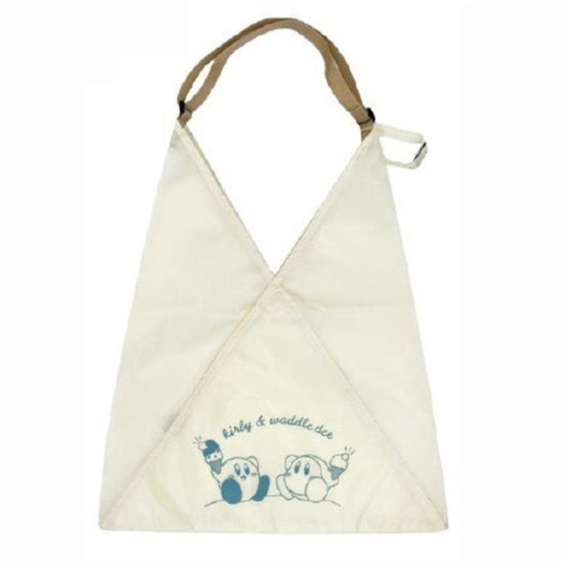 Kirby A-BAG Light Eco Bag Kirby & Waddle Dee (White)