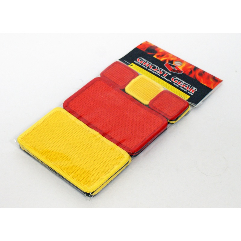 Laylax Ghost Gear Marker Patch Red & Yellow 170489