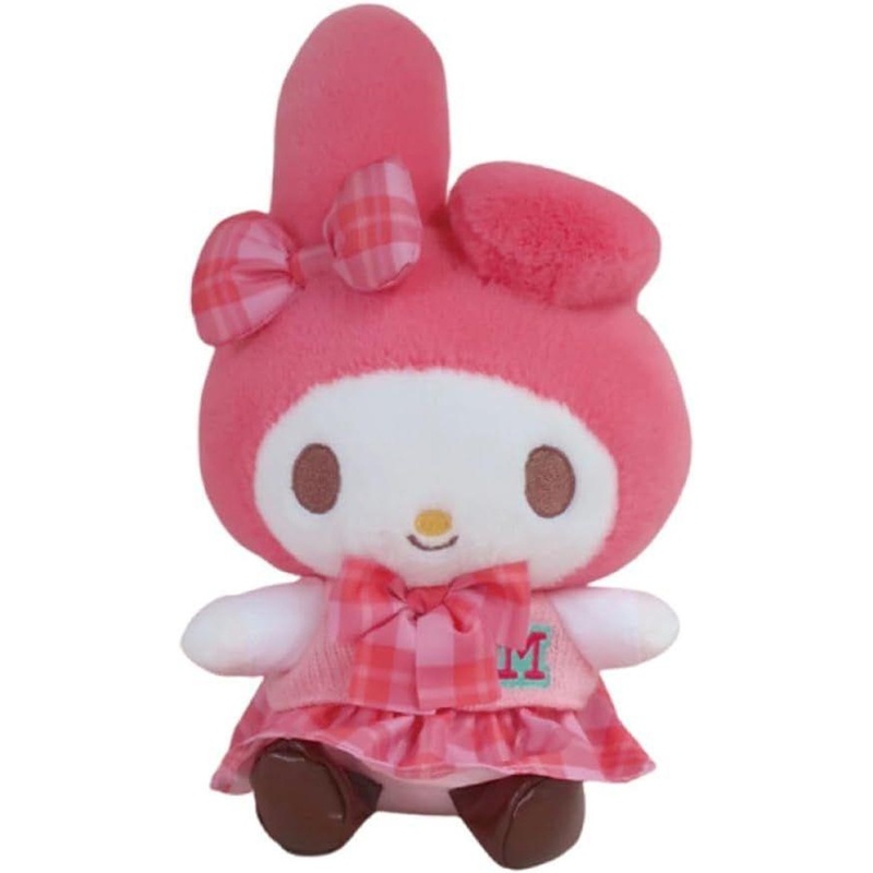 Nakajima Sanrio Plush Retro Uniform S My Melody
