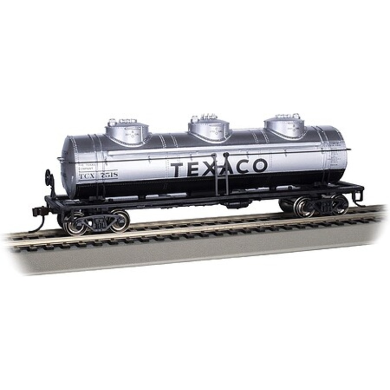 40′ 3-Dome Tank Car Texaco #7518
