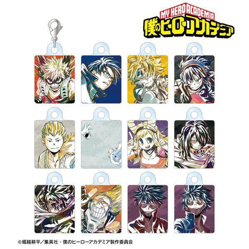 arma bianca My Hero Academia Trading Ani-Art The 5th Edition Acrylic Charm Ver. B 12pcs Complete Box