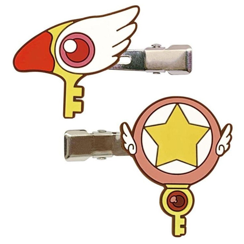 Cardcaptor Sakura Hair Clip (Sealing Staff & Star Wand)