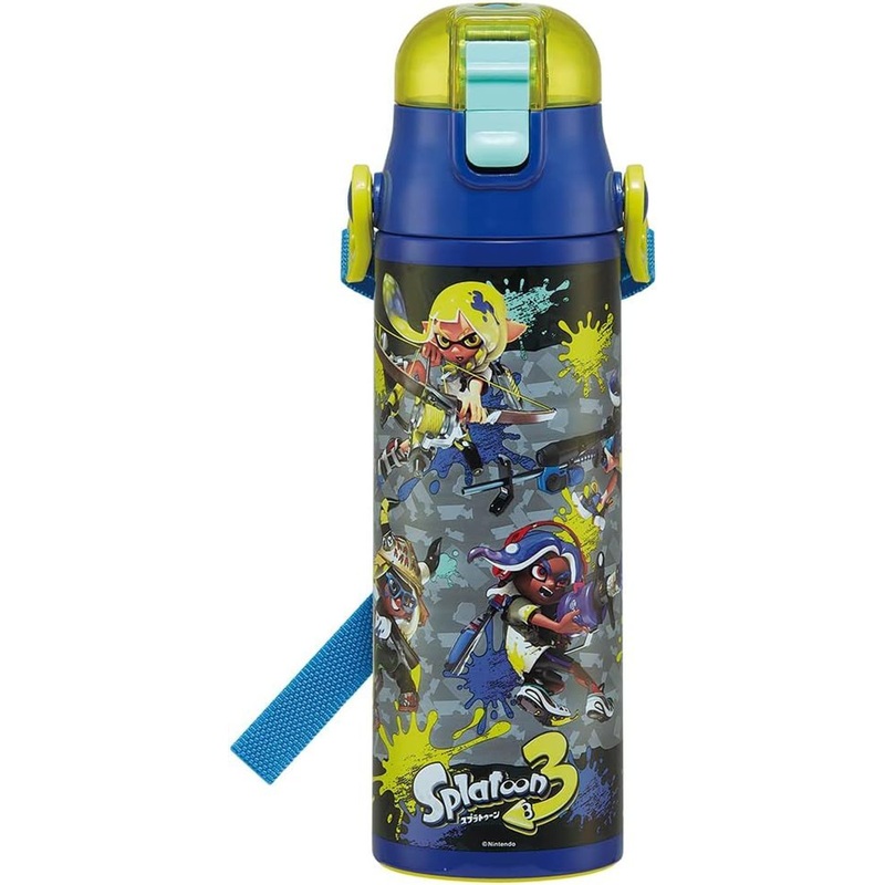 Skater Direct Drinking Vacuum Water Bottle (Splatoon 3)