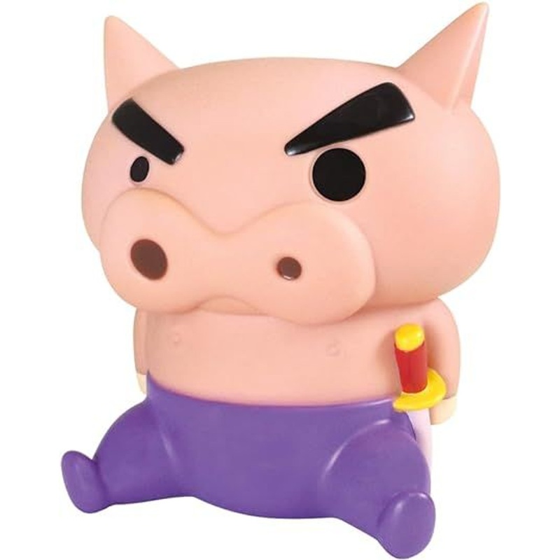 T’s Factory Crayon Shin-chan Soft Plastic Piggy Bank Buriburizaemon