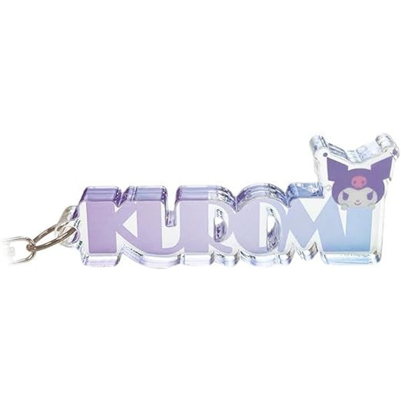 T’s Factory Sanrio Acrylic Name Block Keychain – Kuromi