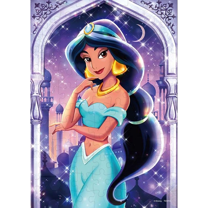 Tenyo D108-034 Jigsaw Puzzle Disney Enchanted Jasmine (Aladdin) (108 Pieces)