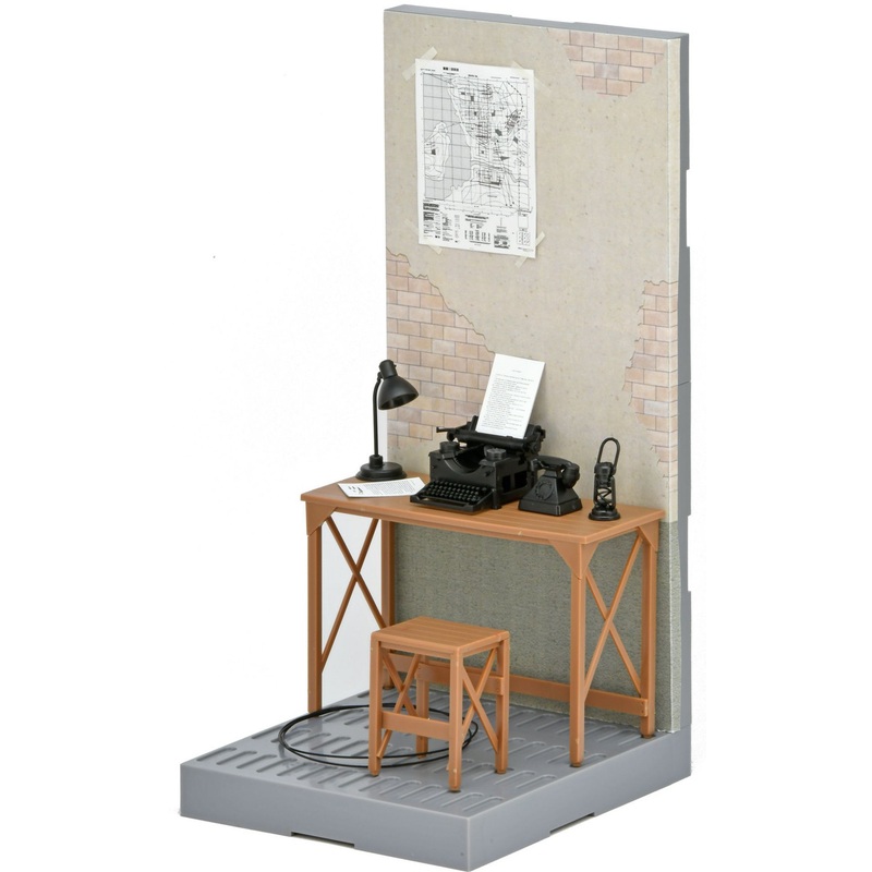 Tomytec Military Series 1/12 Little Armory LD045 Military Office A Plastic Model