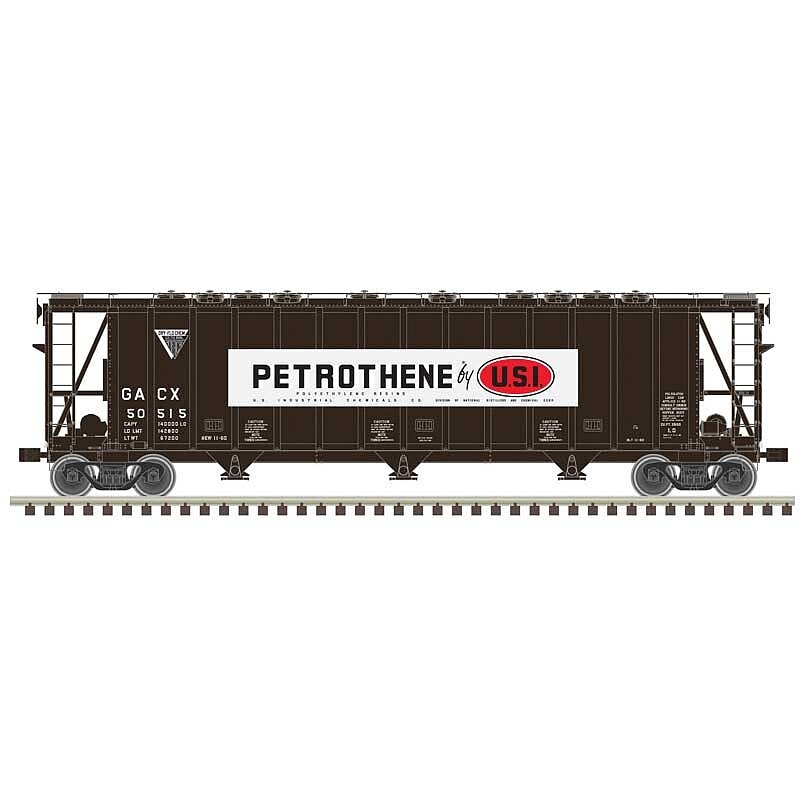 3500 Dry-Flo 3-Bay Covered Hopper Petrothene 50515