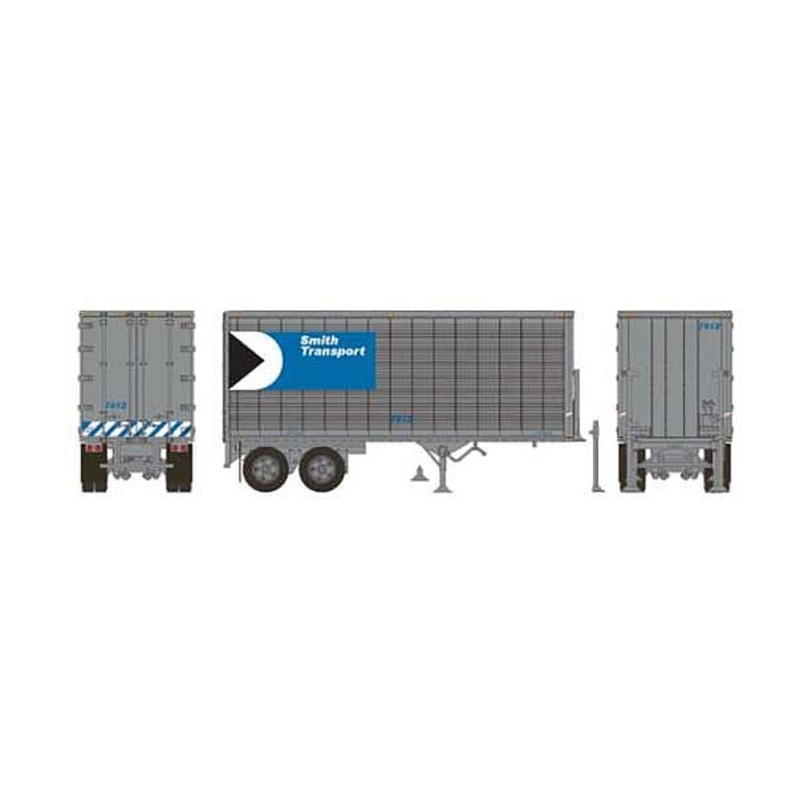 Ho 26′ Can-Car Trailer ST 7612