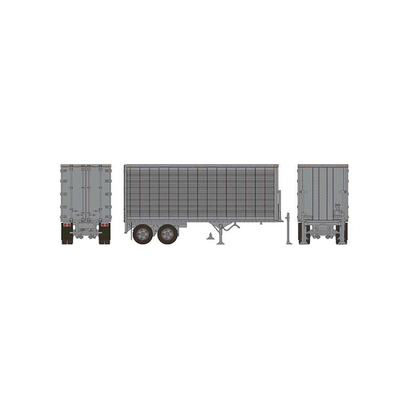 Ho 26′ Can-Car Trailer Undec