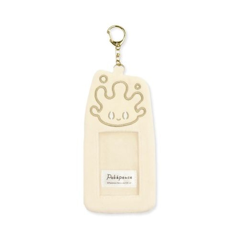 Pokemon Center Original PokePeace Fluffy Photo Holder Keychain – Milcery