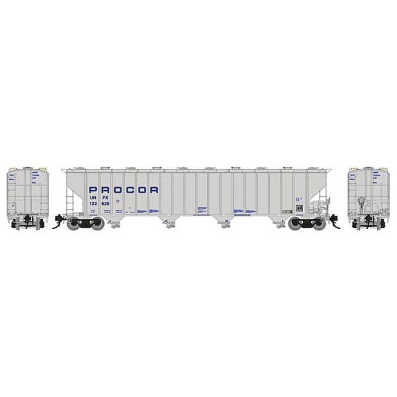 Procor 5820 Covered Hopper Solid Logo