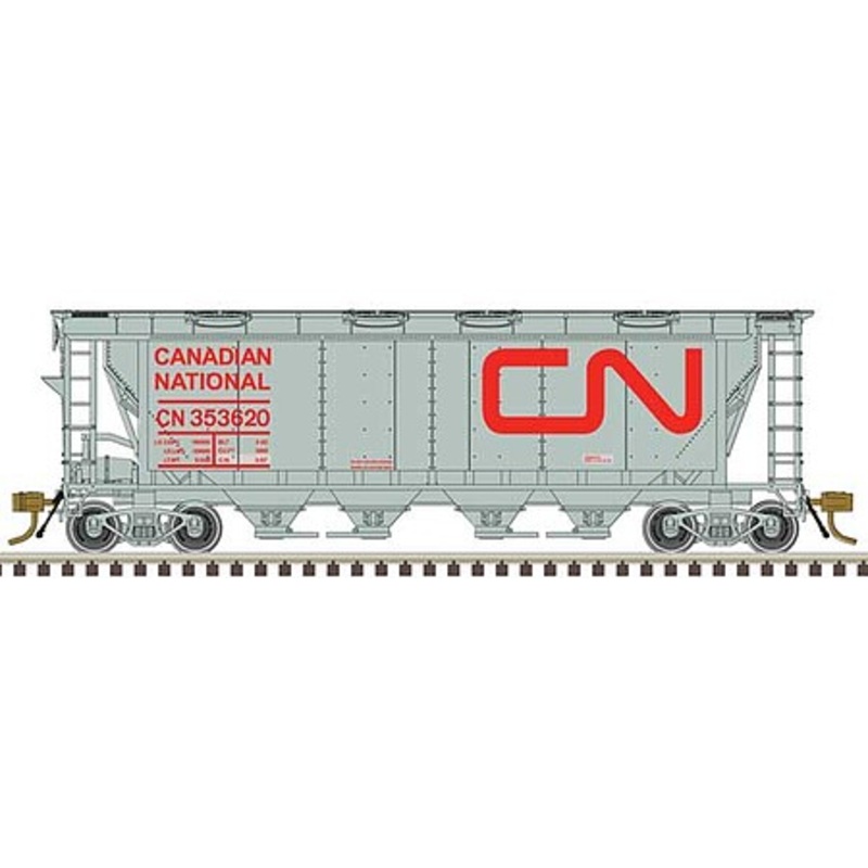Slab Side Covered Hopper Canadian National #253620