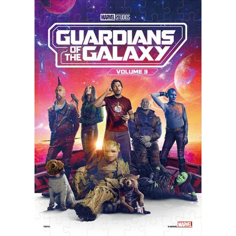 Tenyo R108-639 Jigsaw Puzzle Marvel Guardians of the Galaxy VOLUME 3 (108 Pieces)