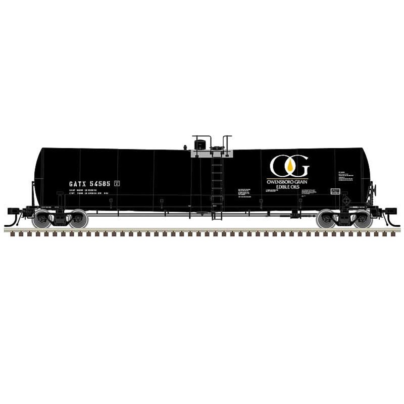 Trinity 25,500-Gallon Tank Car GATX #54540