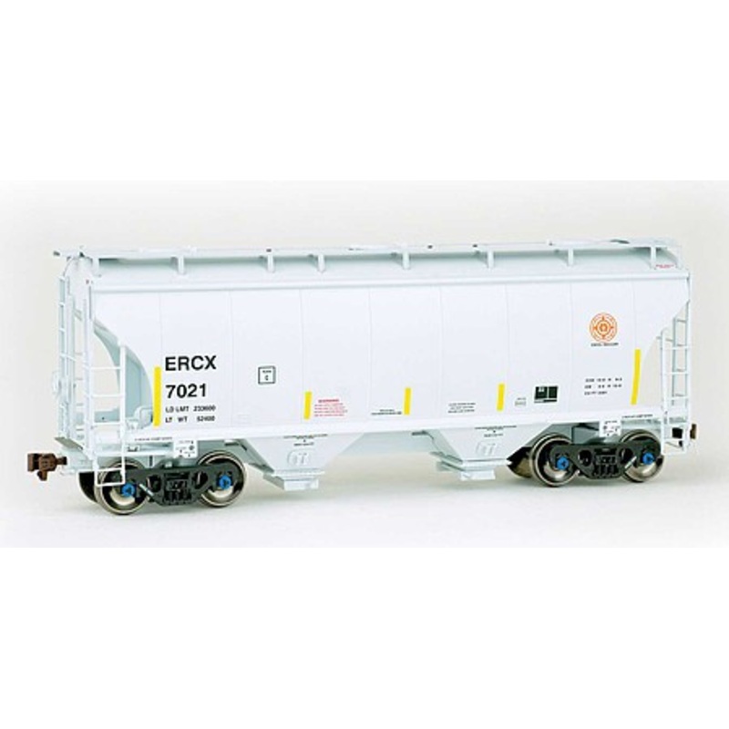 Trinity 3281 cubic foot 2-Bay Covered Hopper ERCX #7021