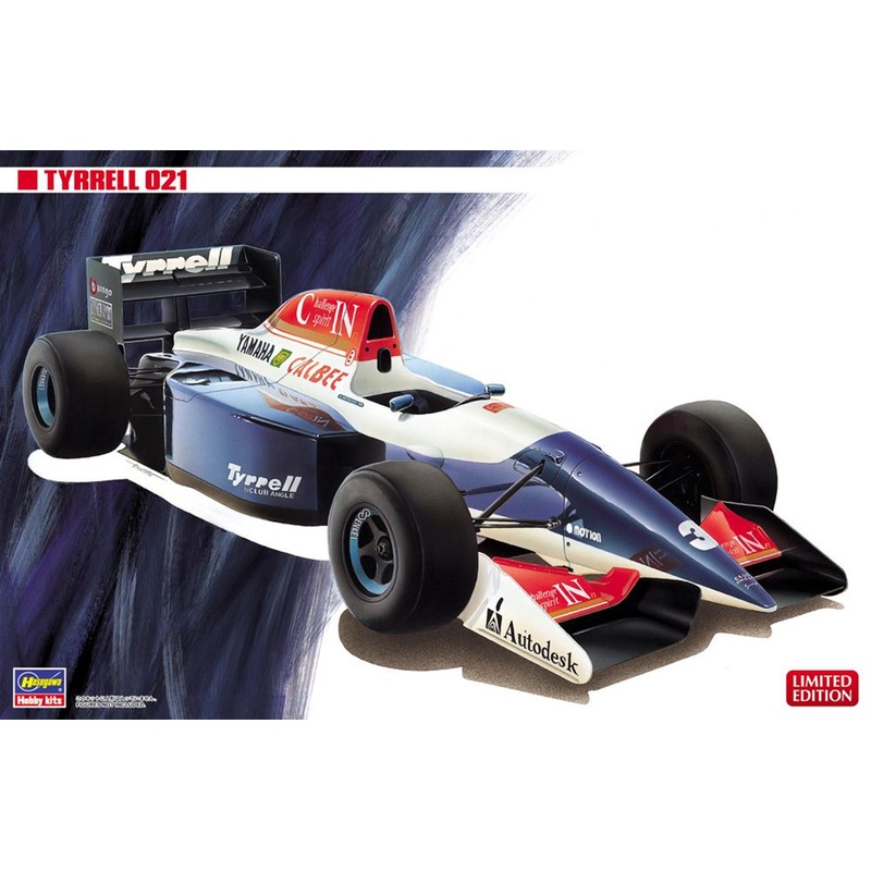 1/24 Tyrrell 021 Plastic Model