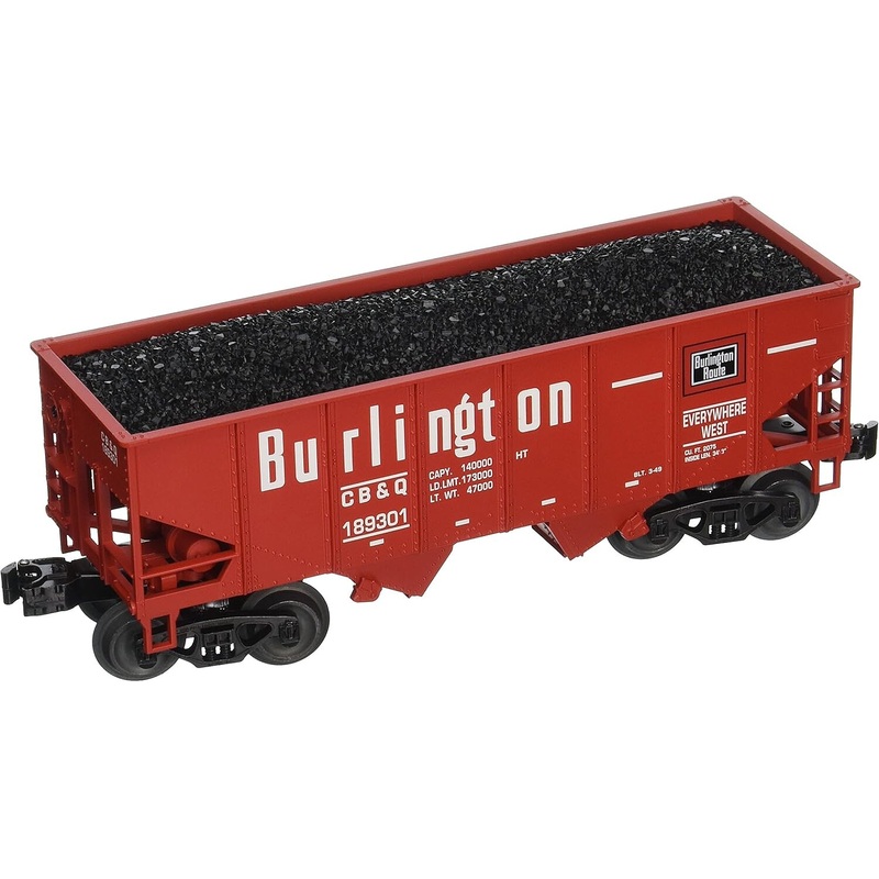 55-Ton 2-Bay USRA Outside Braced Hopper with load CB&Q