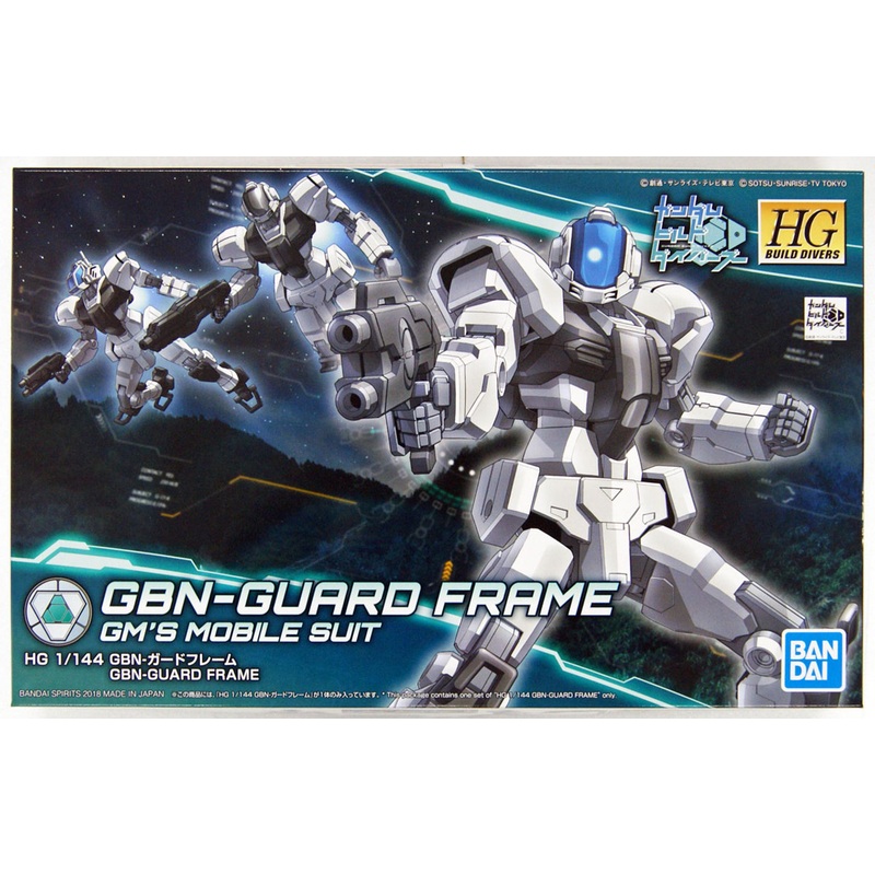 Bandai Gundam Build Divers 020 GBN-Guard Frame 1/144 Scale Kit