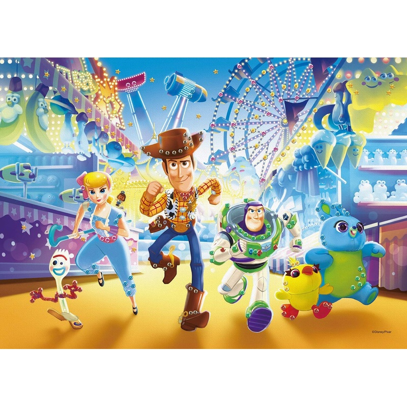 Epoch Jigsaw Puzzle 74-011 Disney Toy Story 4 Carnival Adventure (500 Pieces)